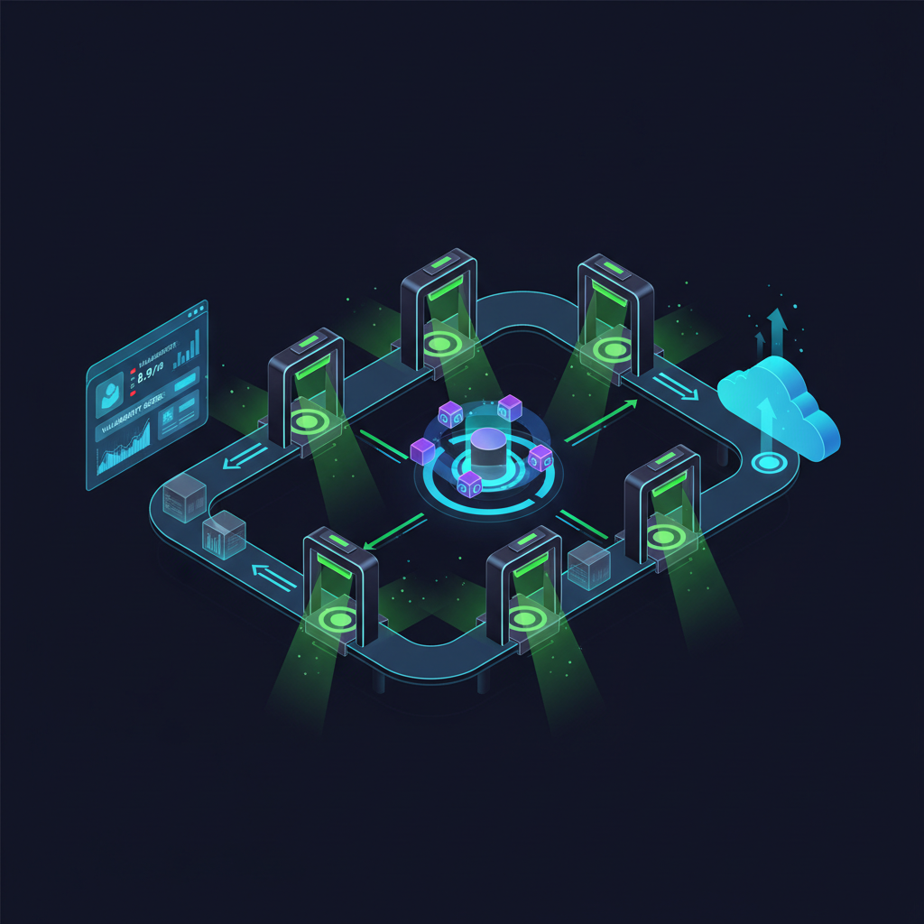 DevSecOps pipeline diagram showing stages from code commit to production with integrated security gates